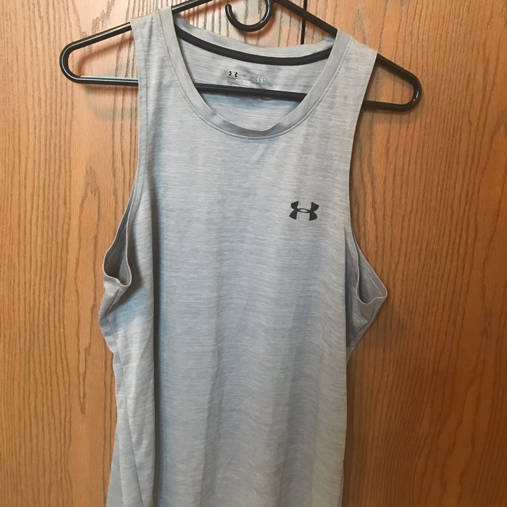Men’s Gray Under Armour Tank